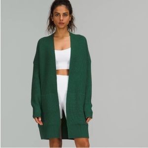 Damaged Lululemon 100% Merino Wool Cardigan